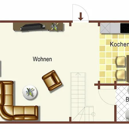 بيت للعطل Blockhouse In The Fuchsbau *